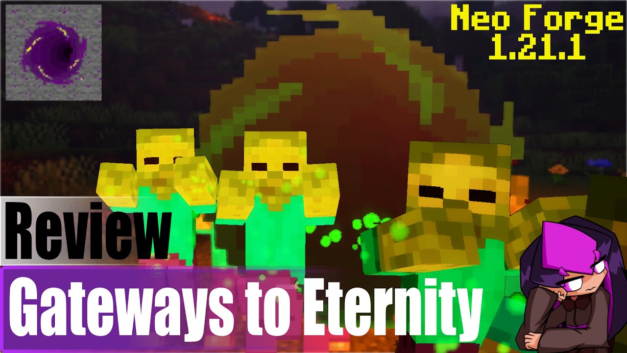 Review Gateways to Eternity 1.21.1 con Apotheosis - YouTube