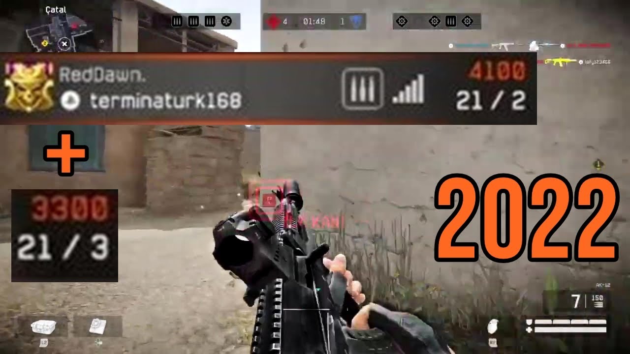 Warface Gameplay 2022 PS4 Ranked Matches #75 | 2 High KD Scores