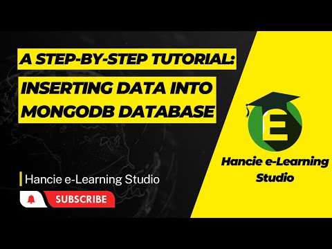 A Step-by-Step Tutorial: Inserting Data into MongoDB Database