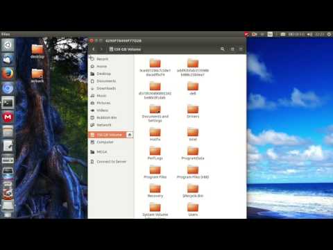 How To find your Windows drive on Ubuntu 16.04