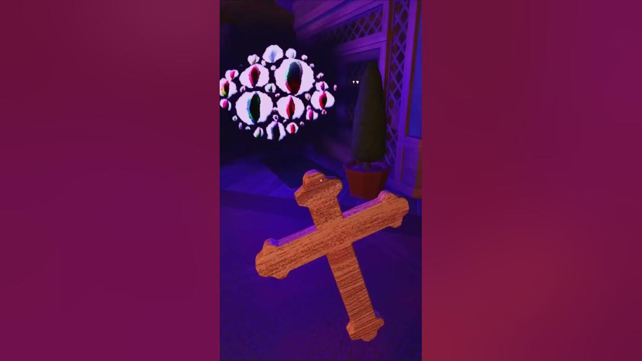 Using the Cross on Rush (Roblox Doors)👁️ on Make a GIF