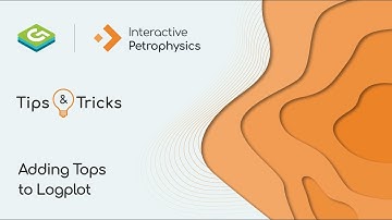 IP Tips & Tricks - Adding Tops to a Logplot