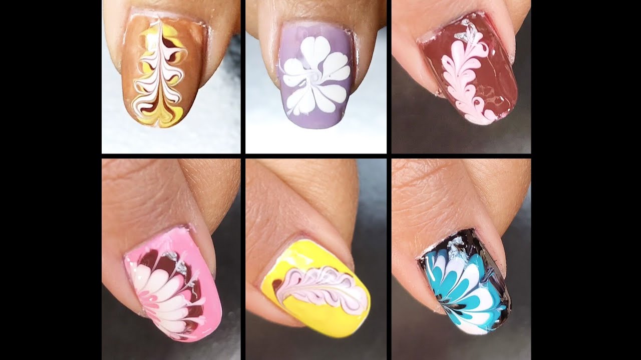 ✨📌 Easy flower nailart design from safety pin at home 🏡🌸💅| #nailart #viral #naildesign 