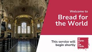 Bread for the World - AUGUST 19th 2026