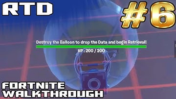 Fortnite Walkthrough #6 - Retrieve The Data | RTD | Stonewood | BASE CONSTRUCTOR