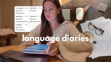 days in my life studying 3 languages (& making a new study plan) ⭐️ spanish, french, russian