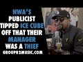 NWA’s Publicist tipped Ice Cube off about Jerry Heller