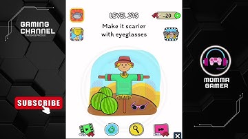 Brainstorm Test tricky solutions | level272-280 Solution or Walkthrough | Brain Test | Tricky Puzzle