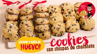 GALLETAS CON CHISPAS DE CHOCOLATE | RECETA FÁCIL Y RÁPIDA | IDEAL VENTA | MONO 1981