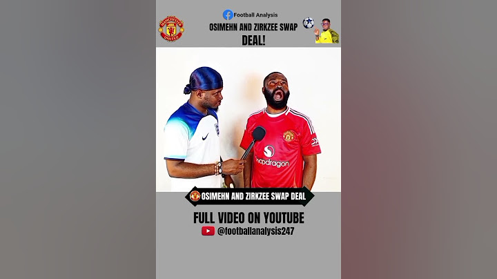 Osimehn x Zirkzee Swap Deal 🤝 For MANUTD🔴 #manchesterunited #footballshorts #premierleague #football
