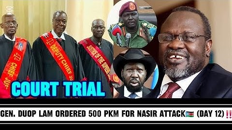 EVIDENCE LINKS GEN. DUOP LAM TO BUYING WEAPONS FOR NASIR ATTACK🇸🇸‼️