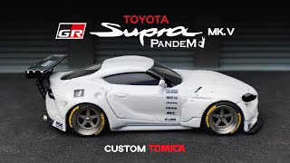 Toyota GR Supra Mk.V Pandem Custom Tomica