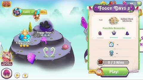 Merge Magic - Foggy Days 2 - 3 Stars