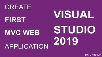 Create First MVC Web Application using Visual Studio 2019