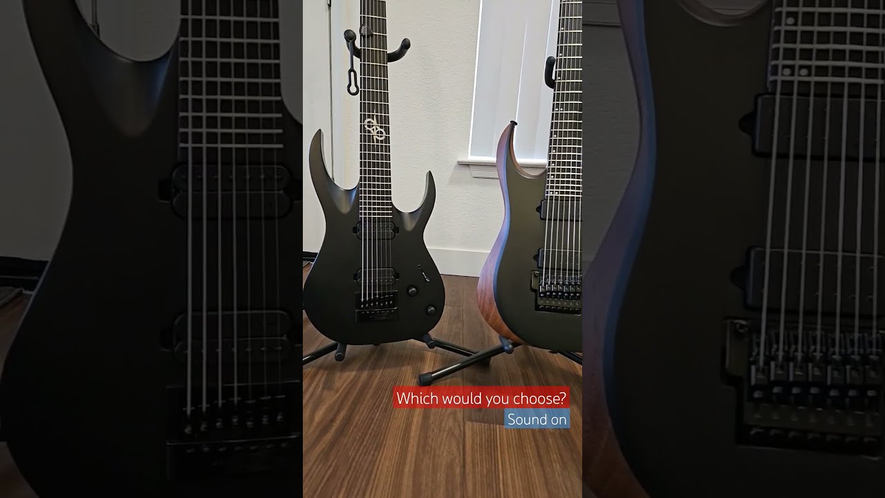 Would You Choose The Solar A1 7 Or Ibanez RGD Prestige For Metal Guitar There S No Wrong Answer