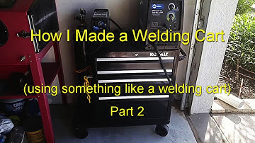 Building a DIY Welding Cart Part 2