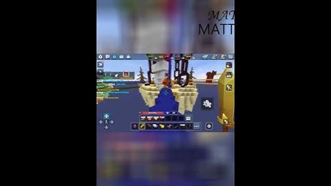 New Official AUTO CLICKER Split Control in BedWars Blockman Go_03#shorts