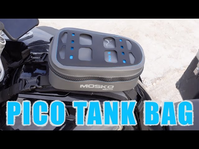 PICO TANK BAG | MOSKO MOTO | BMW GS ADVENTURE | FIRST IMPRESSIONS 