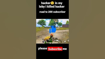 hacker😲 in my game i killed hacker #shorts #tranding #hacker #ytshorts #ytindia #pubgmobile #bgmi