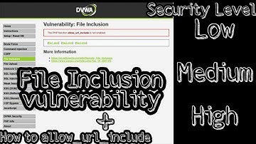 Website file inclusion vul - dvwa file inclusion in tamil | low| medium| high | QT