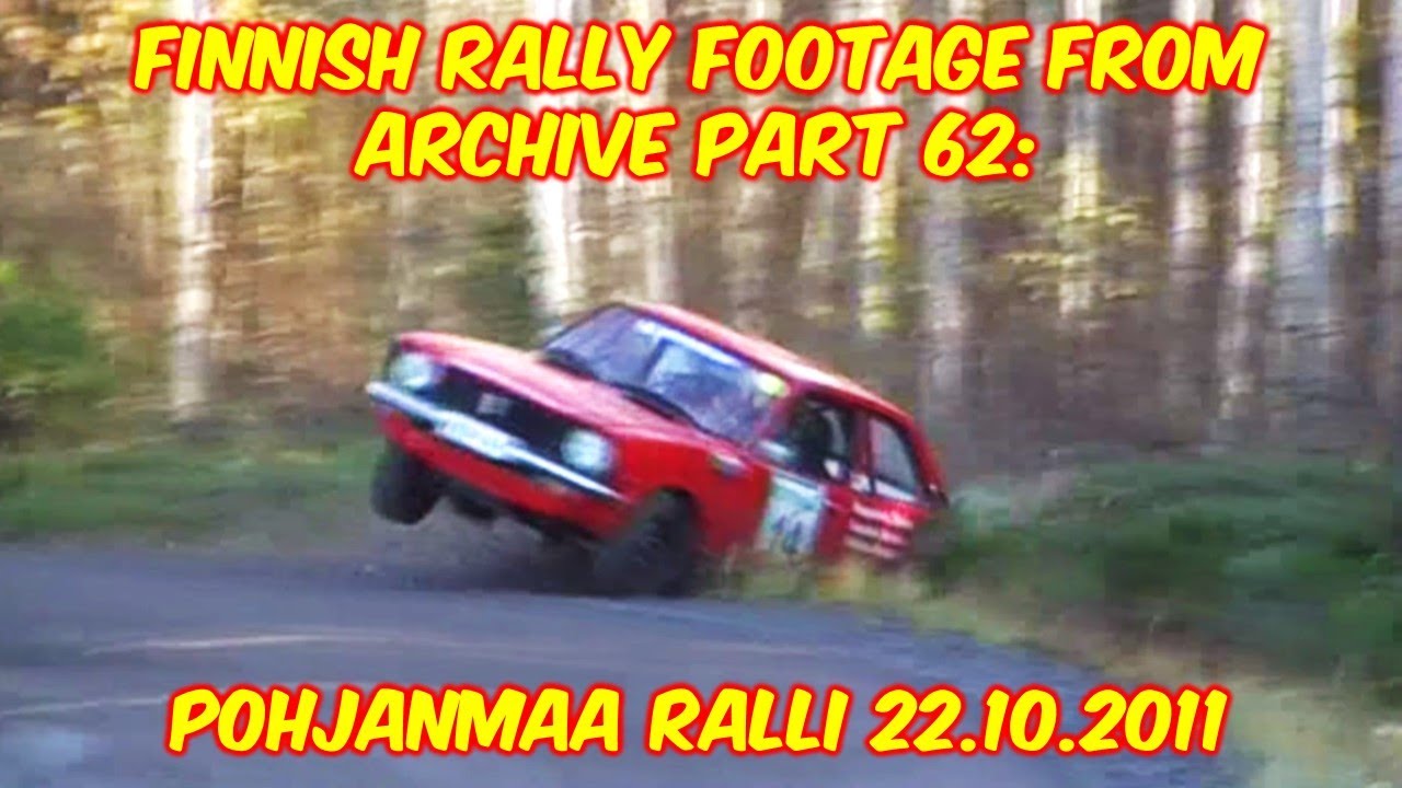 Finnish rally footage from archive part 62: Pohjanmaa Ralli 22.10.2011 ...