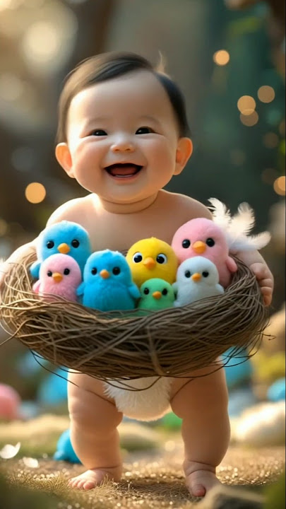 Cute baby dancing in dudi dudi Dam dam song 😍🎶🐤 #shorts #cute