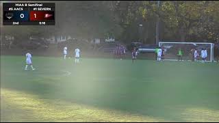 HIGHLIGHTS - Varsity Boys Soccer vs. AACS (11/2/23 - MIAA B Conference Semifinal)