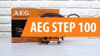 Распаковка электрического лобзика AEG STEP 100 / Unboxing AEG STEP 100