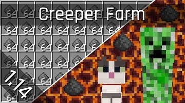 Creeper Gunpowder Farm Tutorial | Minecraft 1.14 - 1.17 (Java Edition)