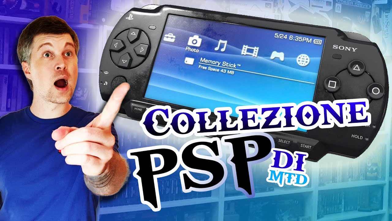 La mia collezione retrogame SONY PSP - La Playstation Portatile (2005 - 2024) #retrogaming #psp
