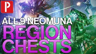 Destiny 2 Neptune Neomuna All 9 Region/Gold Chest Locations 