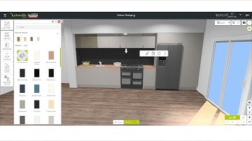how to change door colours | kaboodle 3D planner tutorial