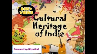 Powerpoint Presentation on Cultural Heritage of India. #india #heritage #ppt #education screenshot 2