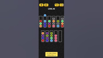 Ball sort puzzle level 85
