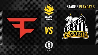 FaZe Clan vs. Santos \/\/ LATAM League Brazil Division 2021 - Stage 2 - Playday 3