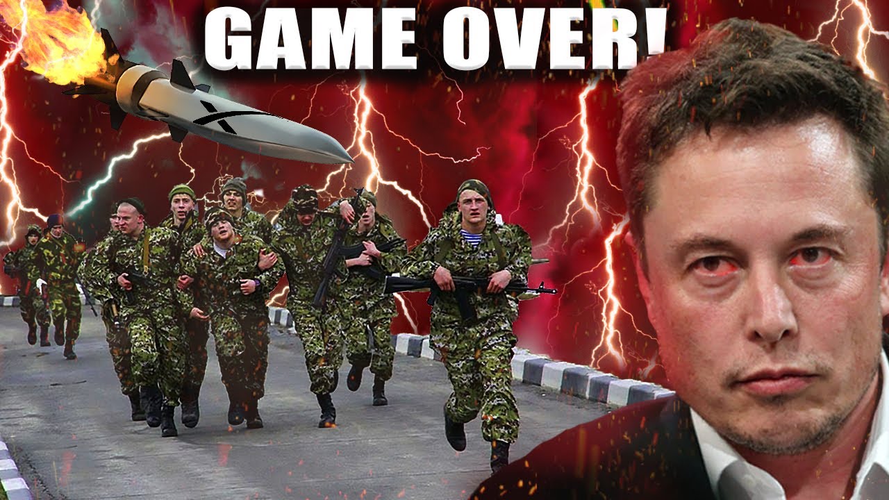 ⁣Elon Musk JUST STOPPED Russian Soldiers With SpaceX Rocket