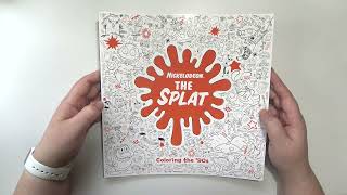 FLIP THROUGH | Nickelodeon The Splat Coloring The 90s