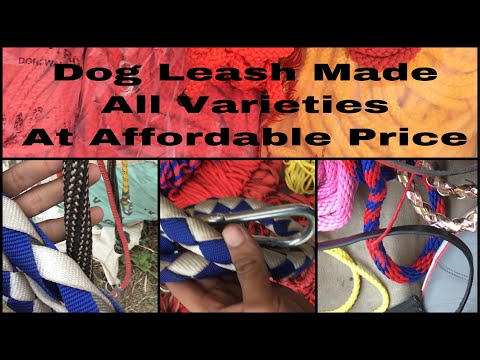 How Dog Leash Is Made In India All Varieties At Cheap