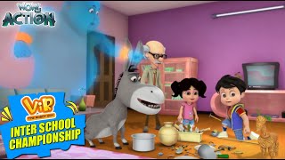 Vir The Robot Boy New Episodes | Inter School Championship | Hindi Kahani |Wow Kidz Action | #spot screenshot 4