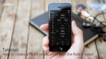 How to create a PUSH notification with the Rule Creator