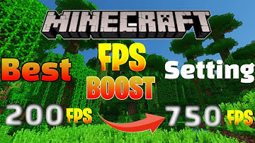 How To Improve Your FPS In Minecraft! ANY VERSION!!! (Updated 2021 Tutorial)