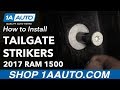 How to Replace Tailgate Strikers 2011-17 Ram 1500