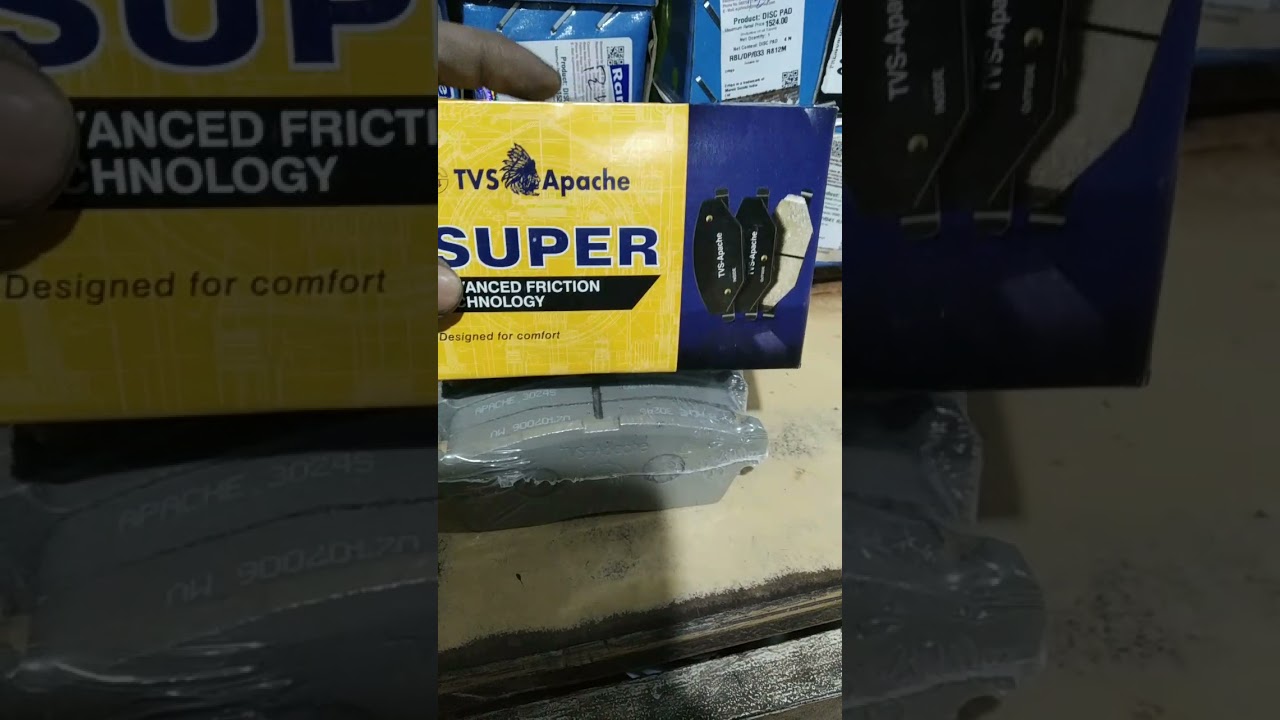 front brake pad alto tvs