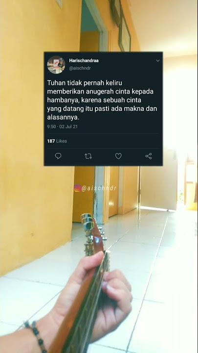 STORY WA TETAP DISINI TRI SUAKA COVER GITAR