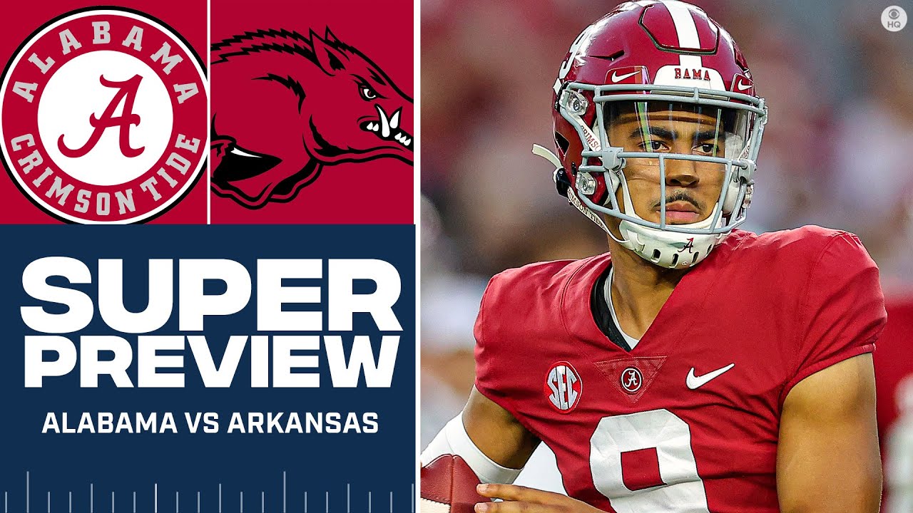 SEC Game of the Week SUPER PREVIEW No. 2 Alabama vs No. 20 Arkansas