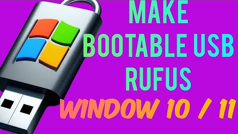 How to Make Bootable USB from ISO using Rufus