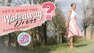 Walkaway Dress Backwards? | Recreating Butterick 6150/6212