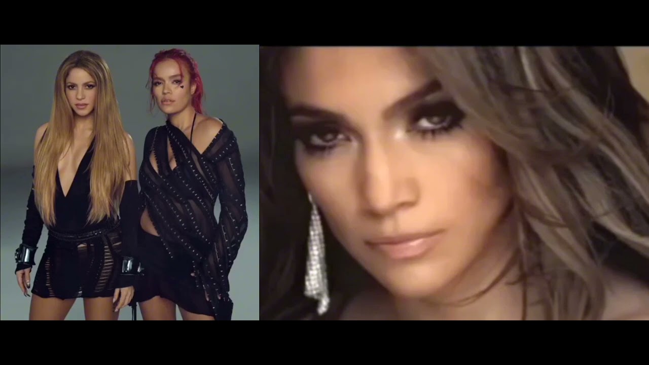 Jennifer Lopez VS Karol G Ft. Shakira y Pitbull TQG, On The Floor ...