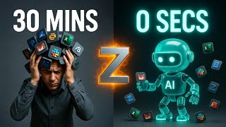 Zapier AI Automation Tutorial 2026 | Turn 30 Minutes of Work into 0 Seconds