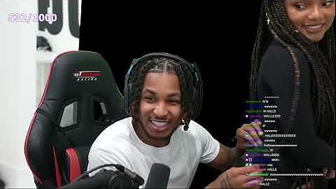 Halle Bailey Sneaks On DDG Stream For The First Time 😶👀